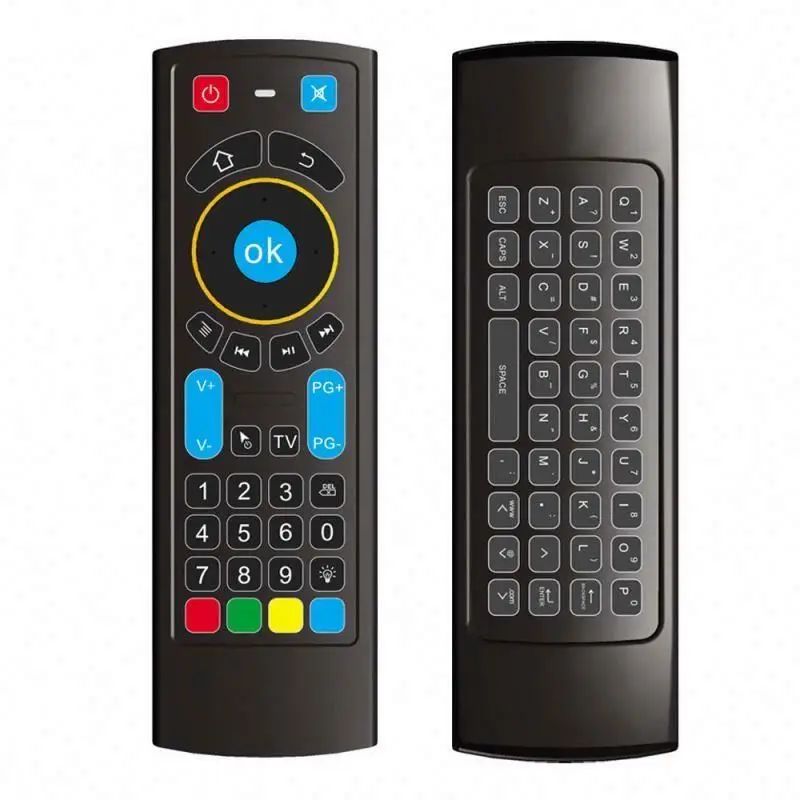 New Type  CR3  6-Axis Long Distance Programmable 2.4G RF BT Smart Tv Universal Keyboard Mouse Remote Control