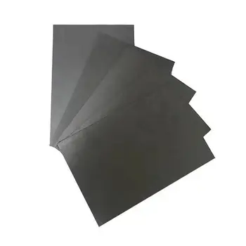 Raw materials for sealing gasket of high-strength and high-temperature resistant graphite composite plate