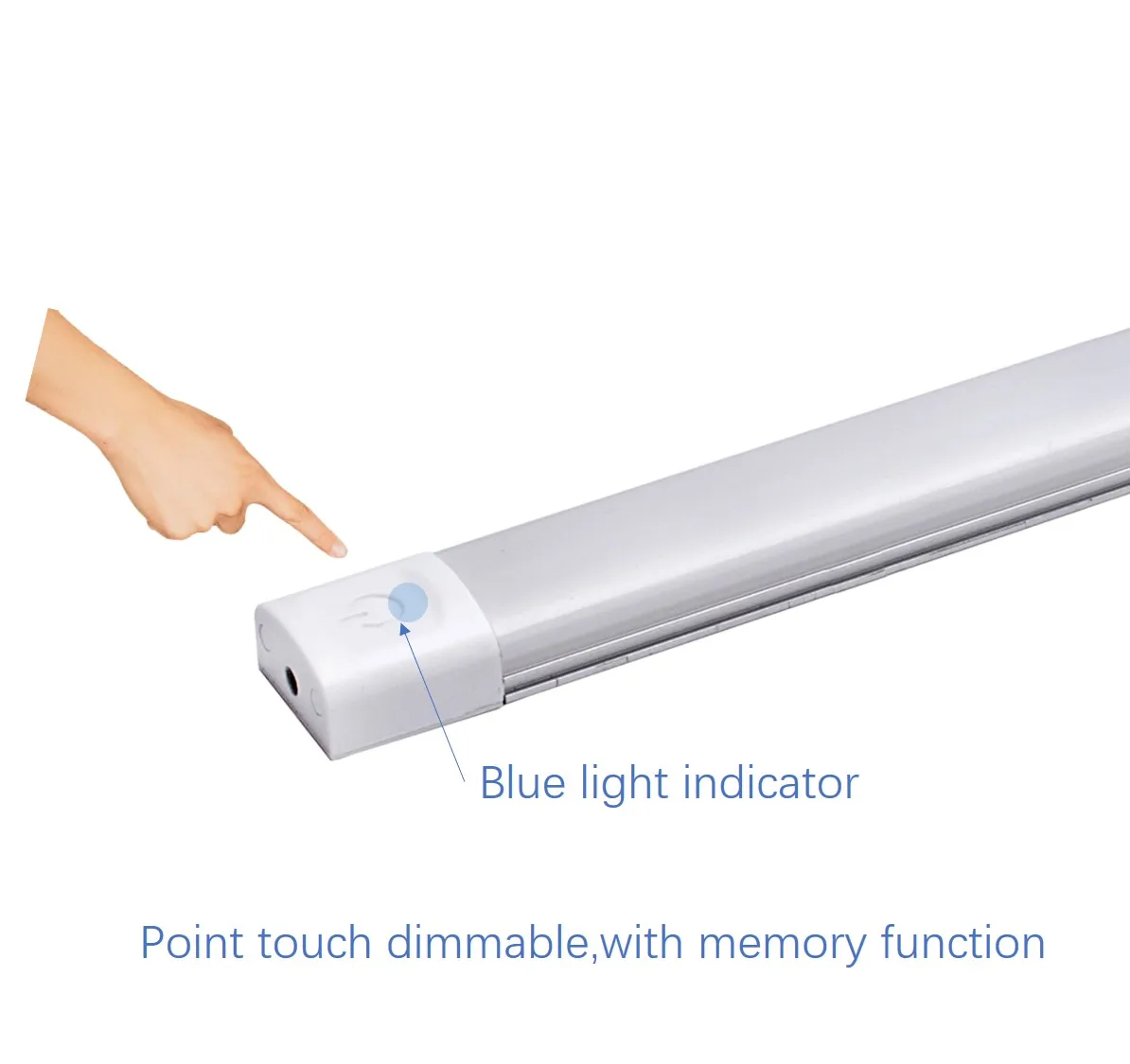 Светодиодное освещение для шкафа с регулируемой яркостью для кухни, светодиодное освещение для шкафа/гардероба