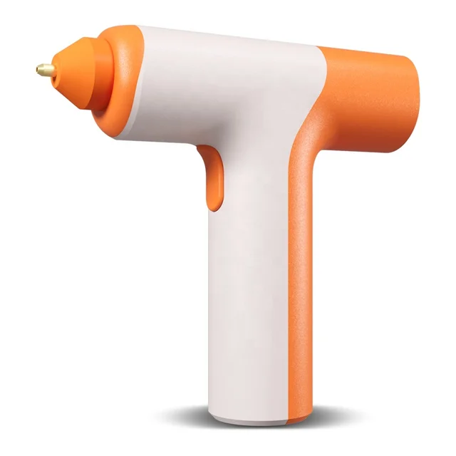 2024 New product 3.7V Rechargeable Cordless glue gun 30 Seconds Fast heating battery glue gun
