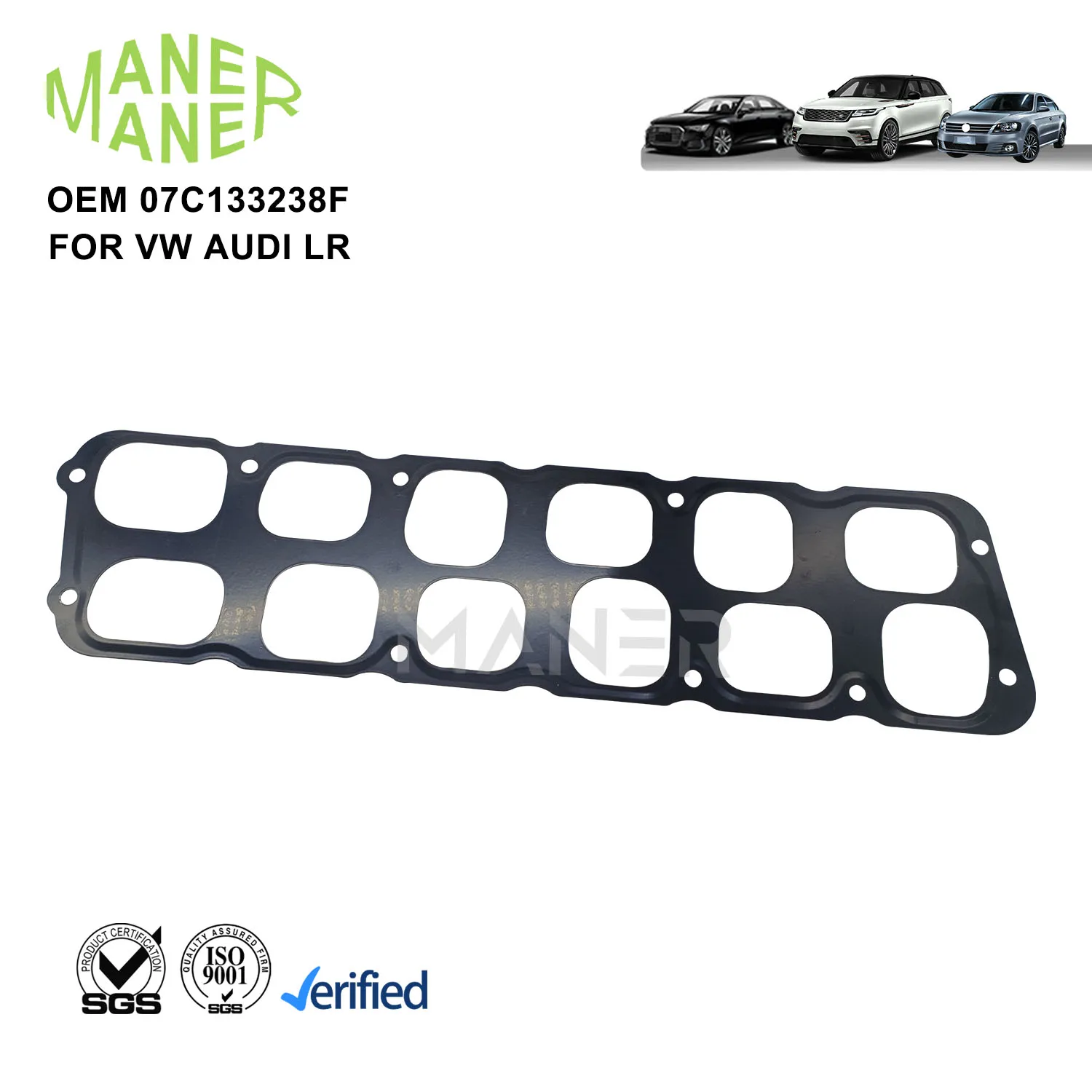 MANER 07C133238F Auto Engine Systems High Quality Engine Gasket Head Intake Manifold Gasket for Bentley Continental