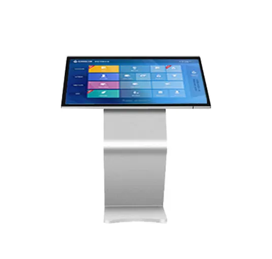 55 Inch IR Touch Information Kiosk Digital Interactive Kiosk With Base Ecran Vitrine
