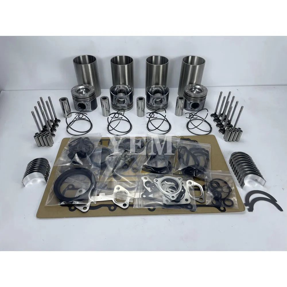 For Doosan D24 Cylinder Liner Kit and Gasket Kit With Engine Bearing Thrust Washer Valve Guide Engine Spare Part Engine Parts 2