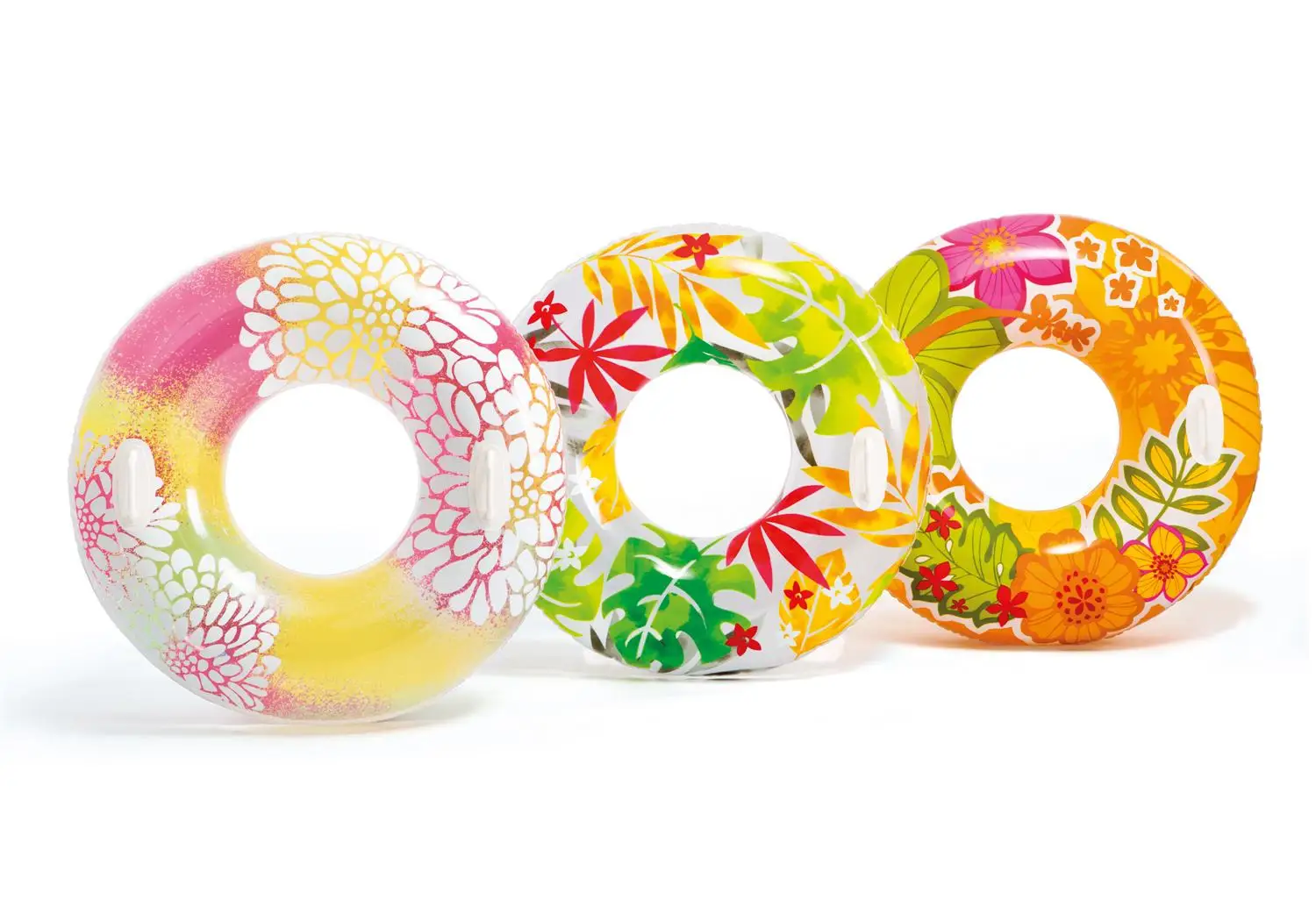 Intex 59262 Summer Swimming Pool Neon Frost Tubes Ring Adult - Buy Swim ...