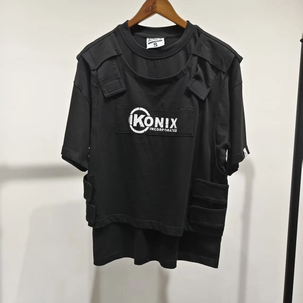 High Quality Heavy Weight Black Designer Acid Wash Boxy T Shirt with Tank Tops Vintage Distressed Manufacturer for Men