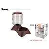 Bone-shaped, feeding, 3.8L, brown