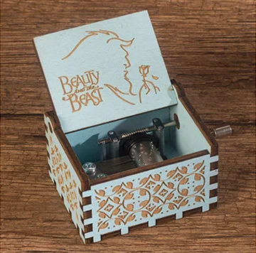 Factory Mini Wood Custom Music Boxes Mechanism Movement Hand Crank Music Box