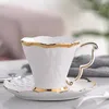 Ensemble tasse, assiette et cuillère Saint-erland Golden Edge