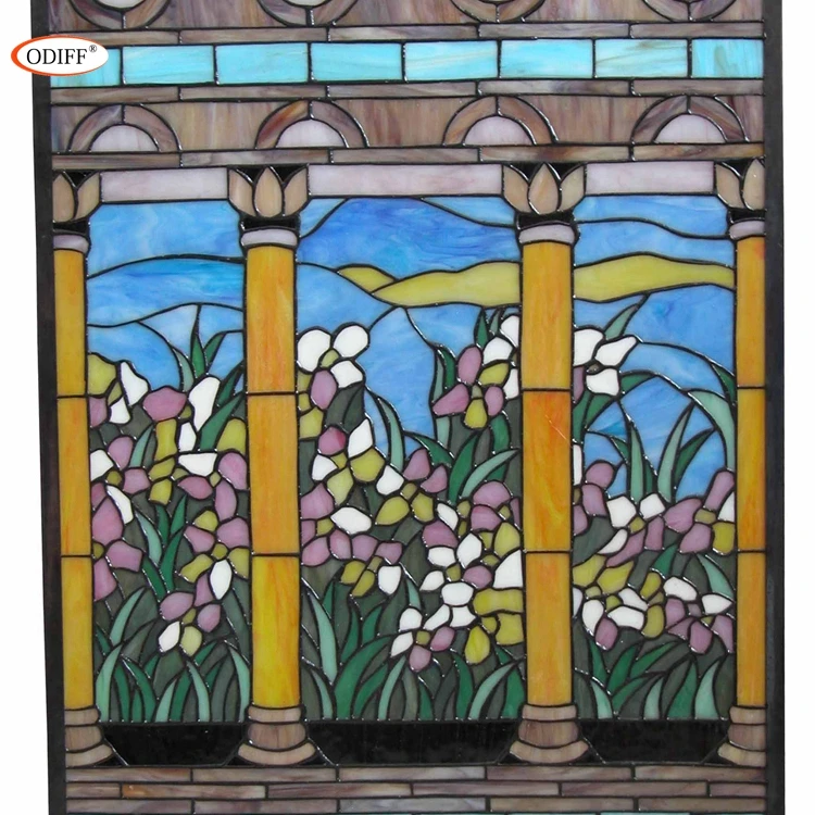 Garden Window Painting Hotel Restaurant Villa Tiffany Stained Glass Hanging Painting Door Wall Screen Decorative Paintings Buy Hotel Wall Painting Garden Window Painting Tiffany Decorative Paintings Product On Alibaba Com