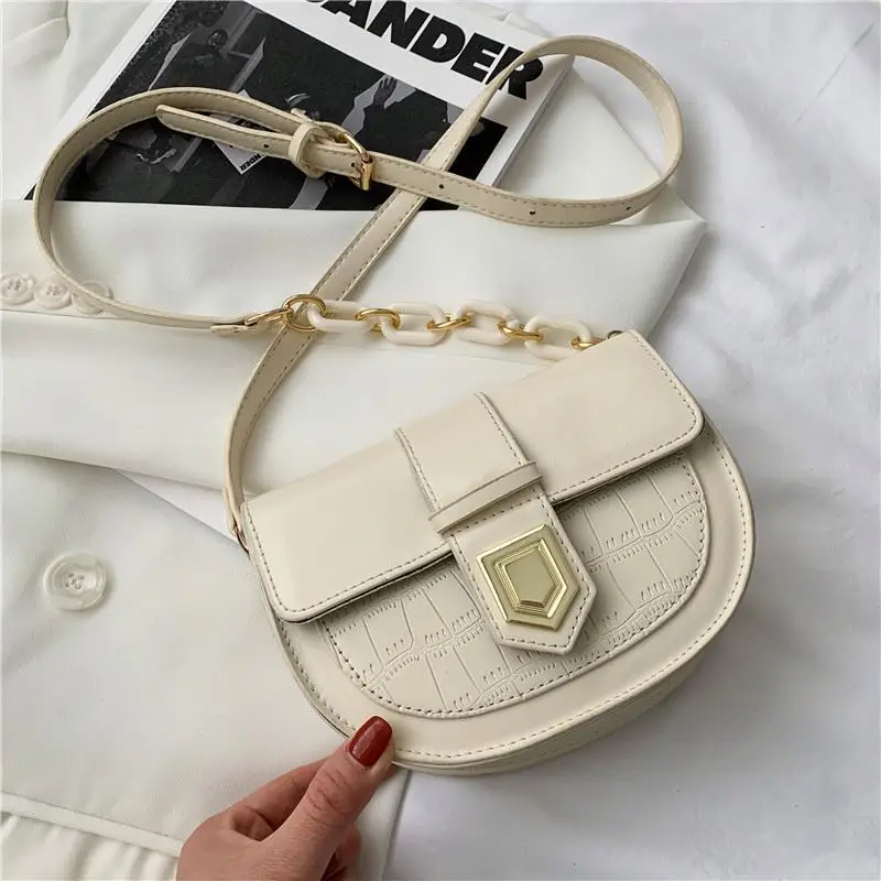 Hot Sale Factory Direct Customized Retro Stone Pattern Women Small Bike Seat Saddle Frame Bag Made In China