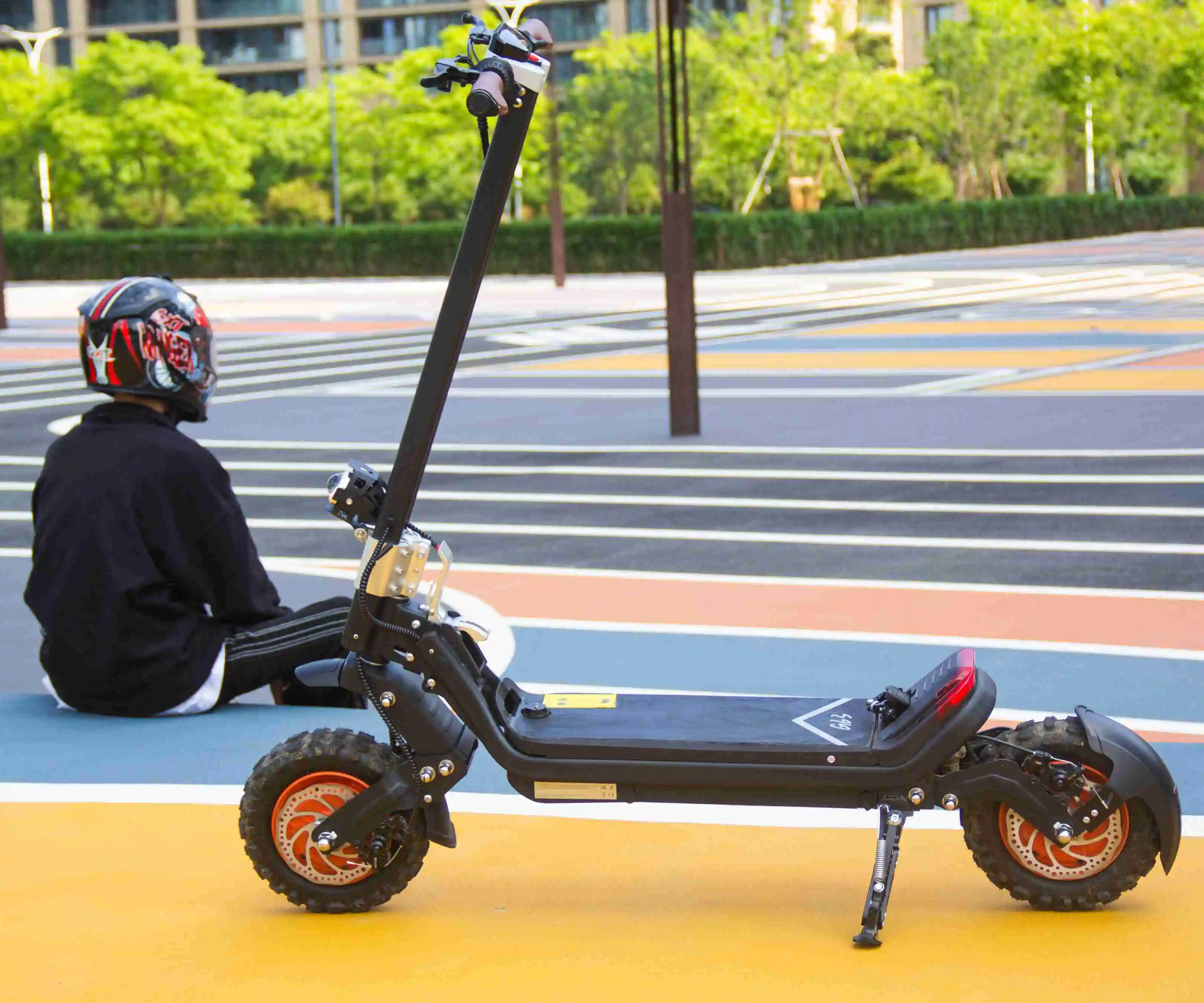 Scooter Stamp Carbone Black