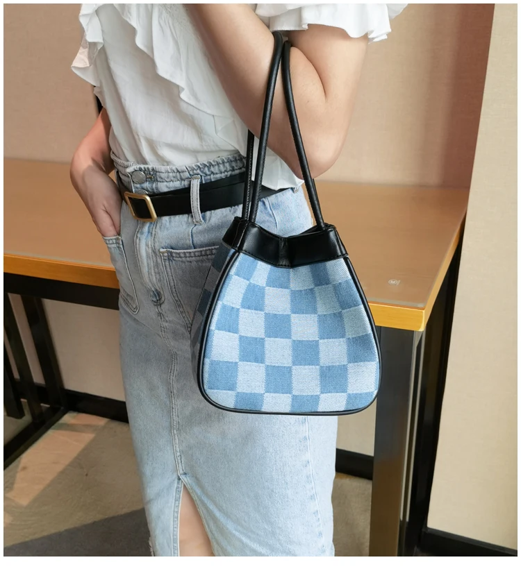 La Marca De Lujo De La Tela Escocesa Crossbody Bolsas Para Las Mujeres  Grandes Mujeres De