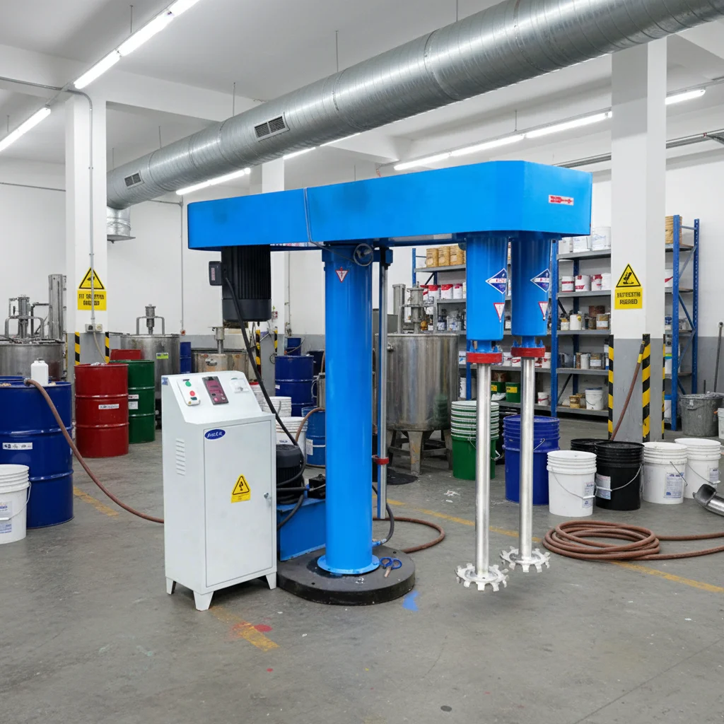 Customized High Shear High Speed Liquid Ink Pigment Paint Dispersion Dissolving Machine Blender Mixer Price