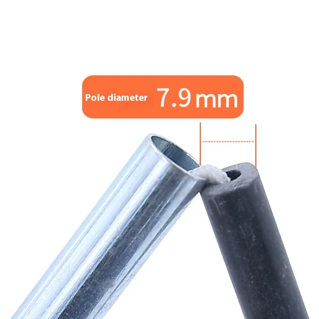Three-in-One Outdoor Fiber Glass Pole Accessories for Hiking Automatic Tent Stand & Inner Tent Support Made of Durable Polyester