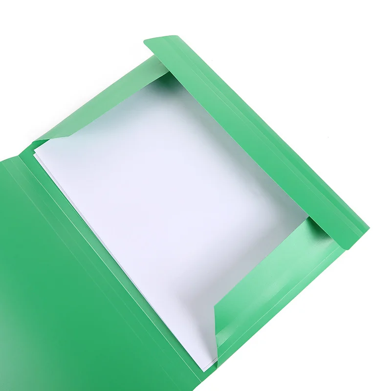 Document A4 Decorative File Folder Plastic File Folder A5 Custom Printing Document File Folder With Elastic Straps