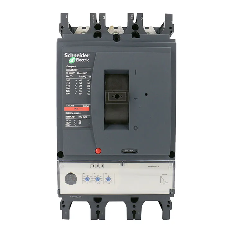 SMB Compact NSX Merlin Gerin 3P NSX630F 630 Amp Circuit Breaker - 36KA