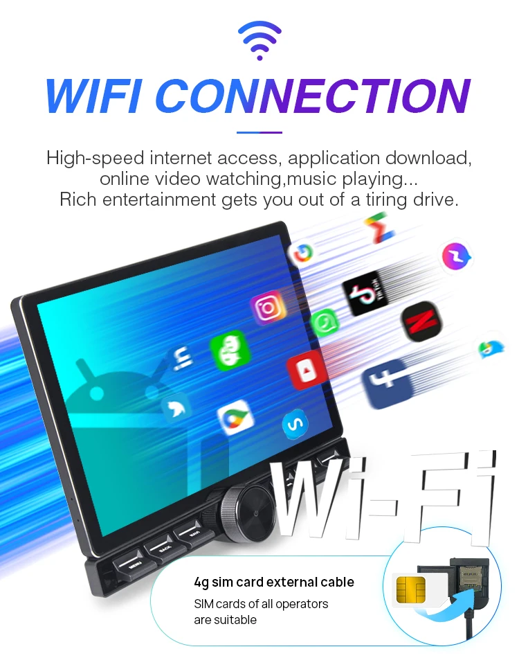 Universal Diamond 2k QLED Android Car Screen 8core TS10 TS18