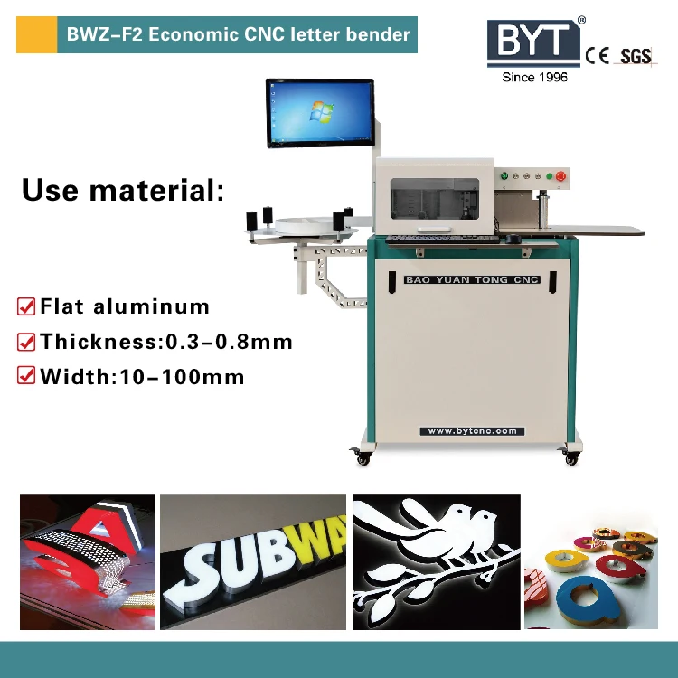 Channel Letter Automatic Bending Machine for Outdoor Sign Board 110V-240V Aluminum 3d Letters Channel Bender