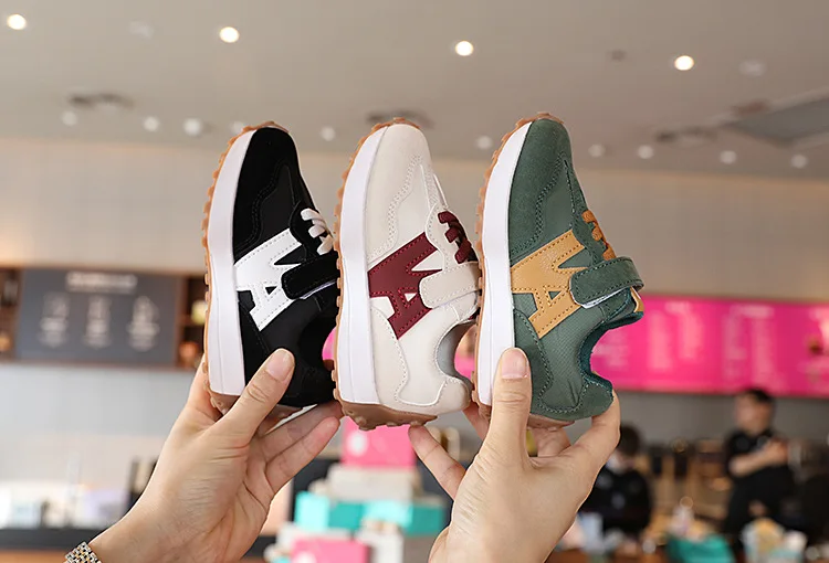 Kids Trendy Shoes Children's Sneakers 113 Years Old Boys Mesh Shoes Girls Lightweight Nonslip