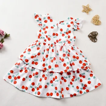 Tuta Antipioggia Bambina - Vestito Impermeabile Stampa Limone