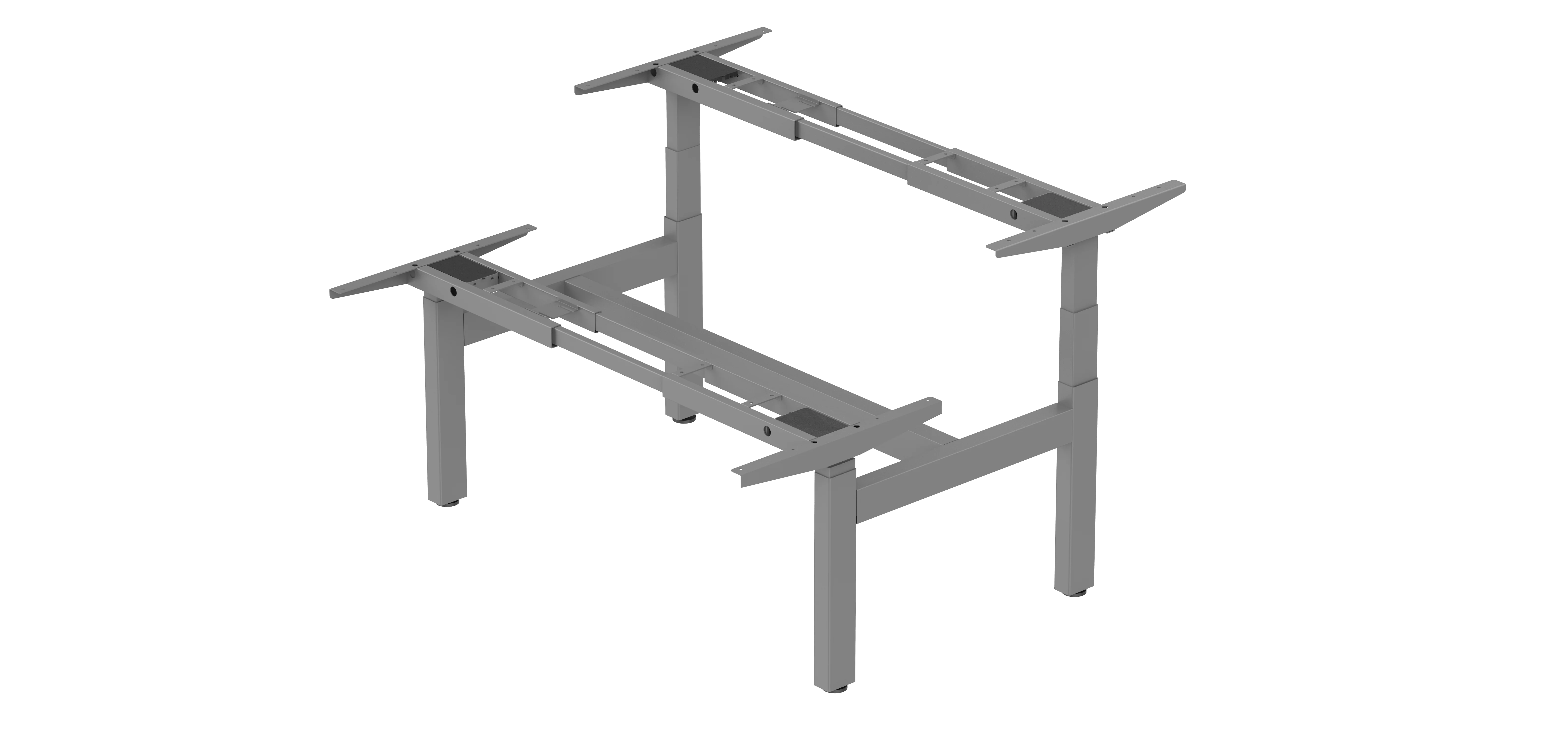 Office electric height adjustable computer table modern sit stand crank