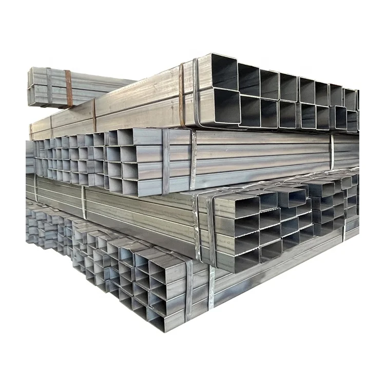Hot Rolled square and Rectangular Steel Tube Astm A500 Black Hollow Sections