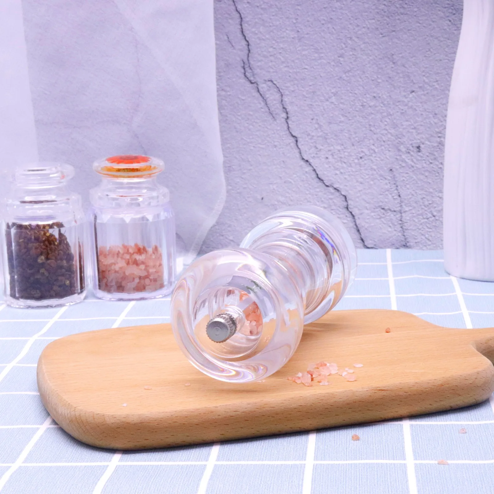 Кухонная мельница для приправ и перца, ручная мельница для перца