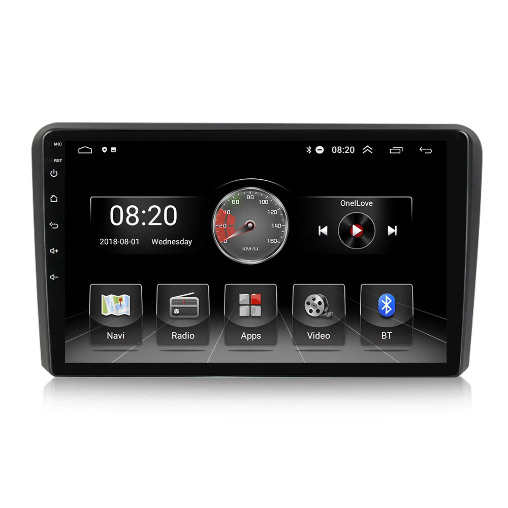 navitree android 11 4core car radio for audi a3 8p 2003-2012 s3