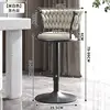 Modèle noir de sérénité blanc crème
