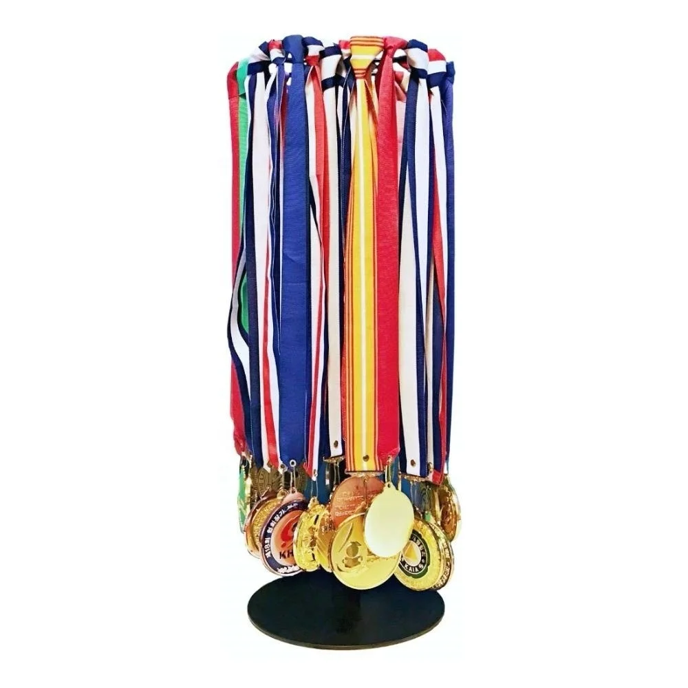 Rotating Medal Display Rack Stand - Custom Size and Logo Acceptable ...