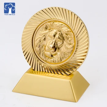 Customized plated antique silver and gold 3D coin with two sides logo coin
