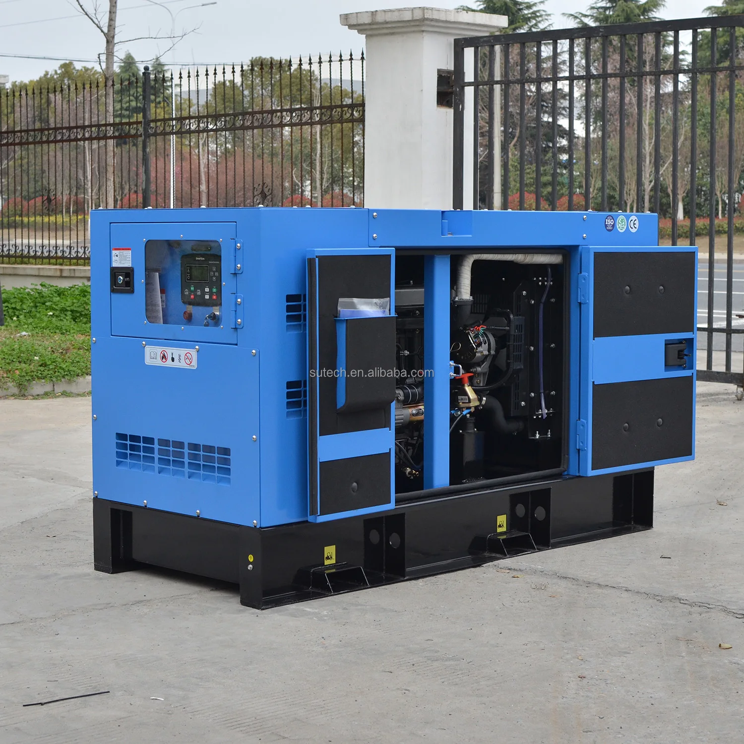 Denyoディーゼル発電機20kwダイナモ発電機サイレント20kva日本ISUZU