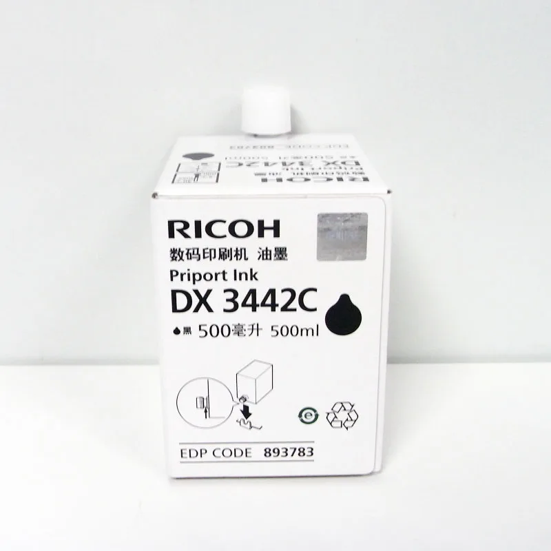 RICOH DDインク Original Duplo Priport Ink DX3442C Black for Ricoh DD2433/2432