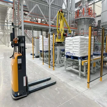 Automatic Collaborative Palletizing Machine of Case Stacking Industrial Packaging Robot Palletizer