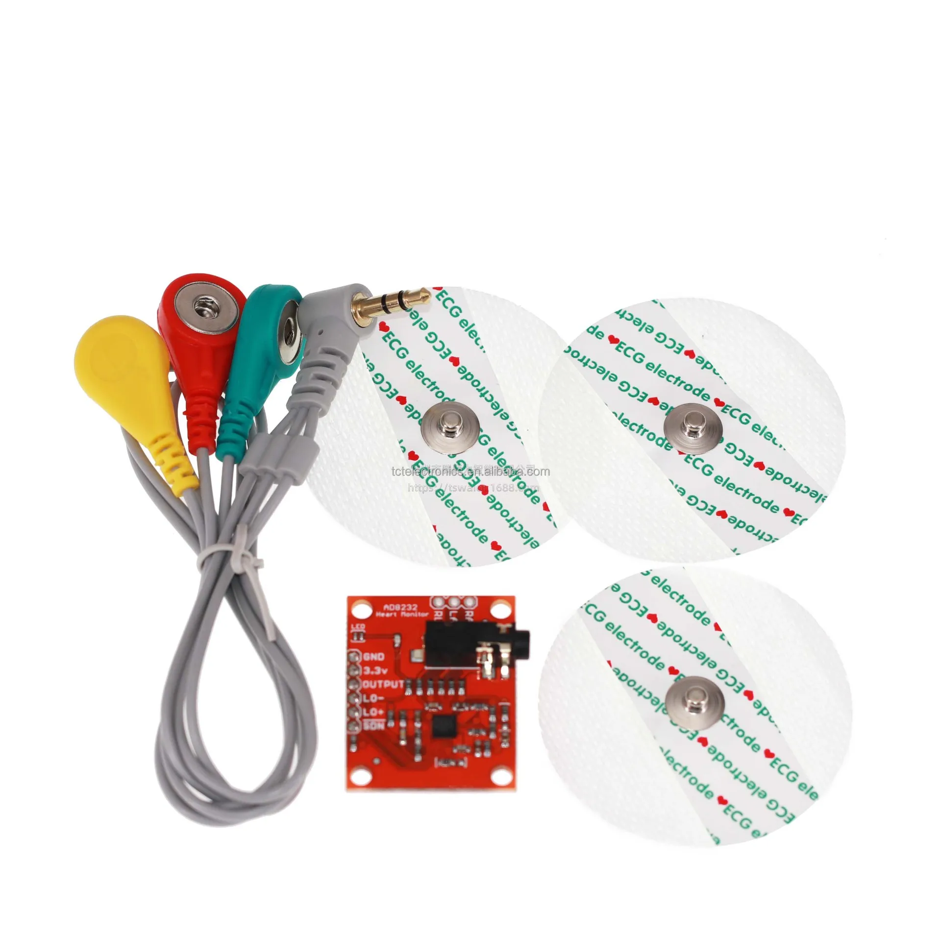 ECG Measurement AD8232 Pulse Heart ECG Kit Sensor Module