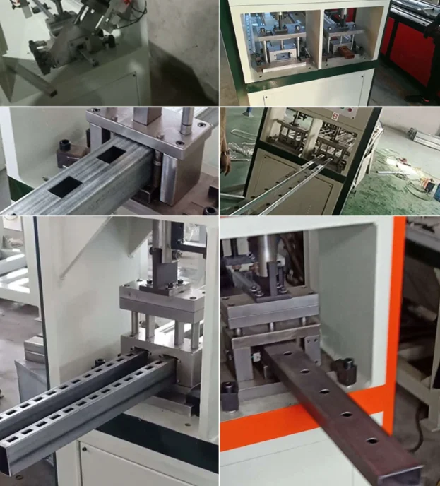 Hydraulic Full Automatic CNC Tube Punching Machine Pipe detail photo BOBO Machine hydraulic full automatic cnc tube punching machine pipe shown in a detail photo for this news article