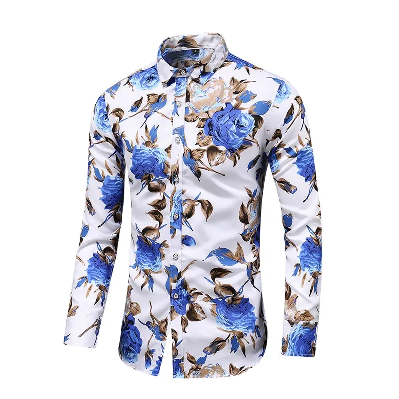 Men Long Sleeve Formal Shirts For Men 