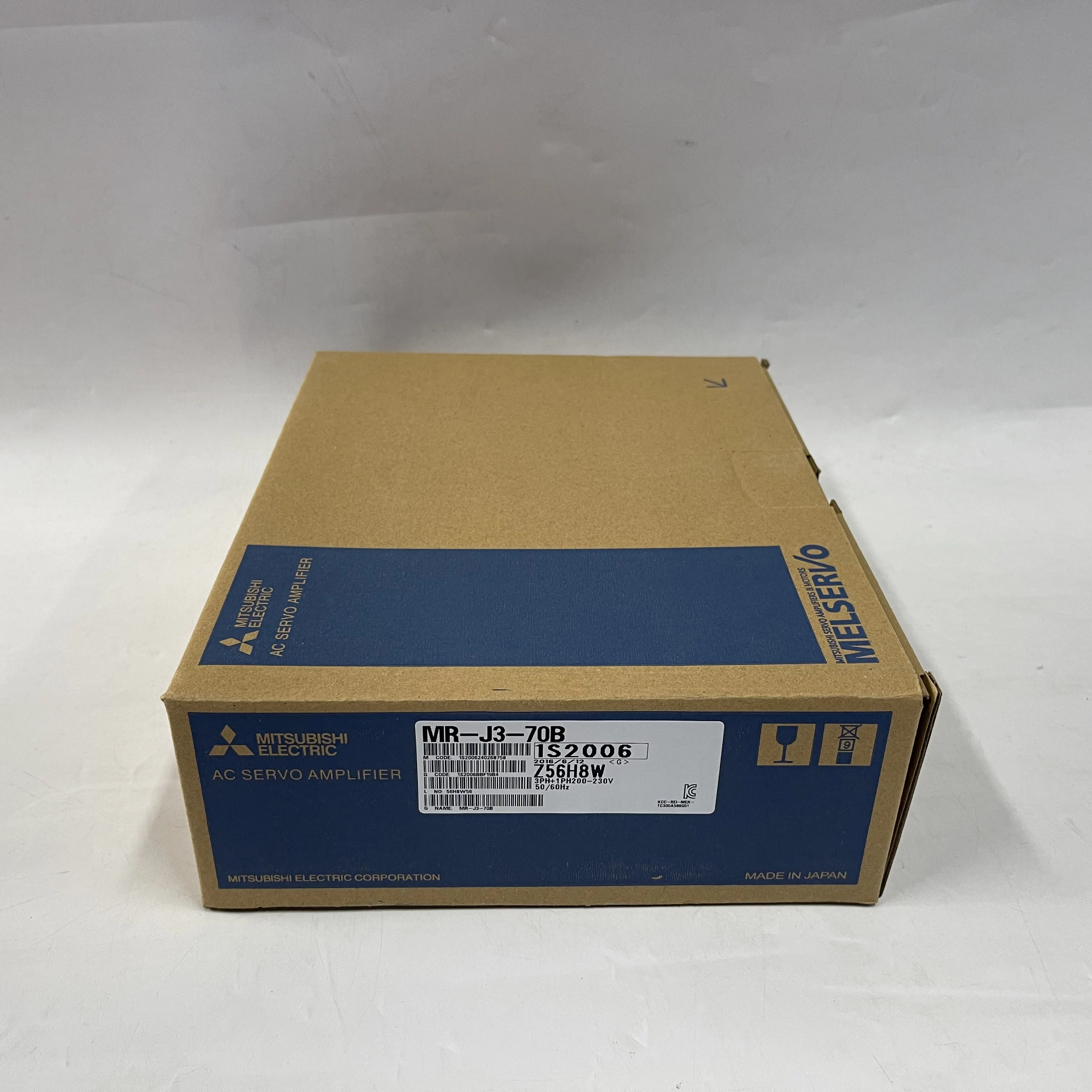 Mitsubishi MELSERVO J3 Series AC Servo Amplifier MR-J3-70B Mitsubishi MELSERVO J3 Series AC Servo Amplifier MR-J3-70B