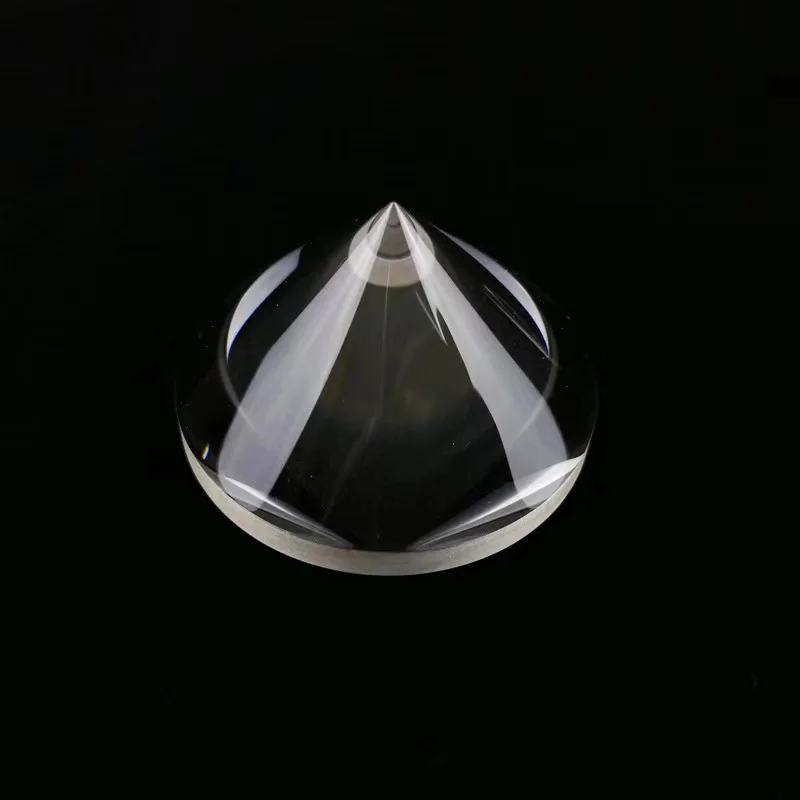 Dia 1 to 500mm Optical Glass bk7 Plano negative  axicon Convex mirror Cone Prism