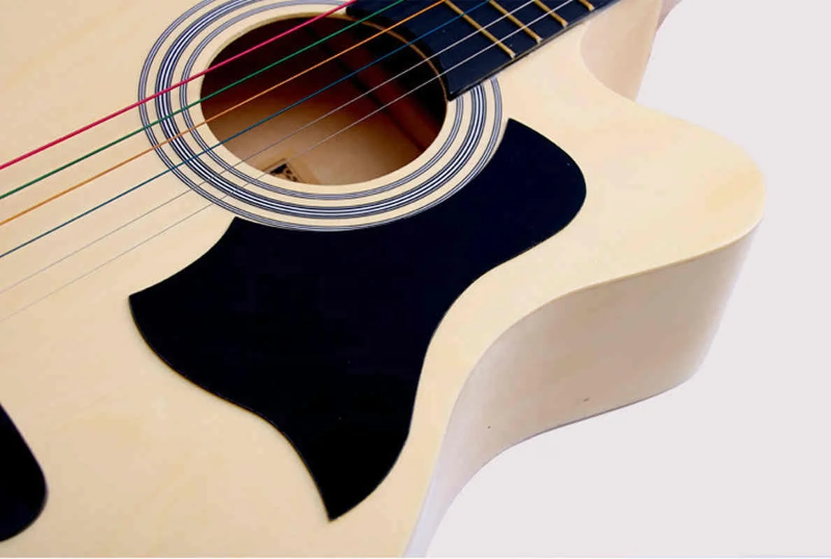 Pickguard pour guitare acoustique, autocollant auto-adhésif de qualité  supérieure pour accessoires de guitare acoustique, 1 pièce - Type 2