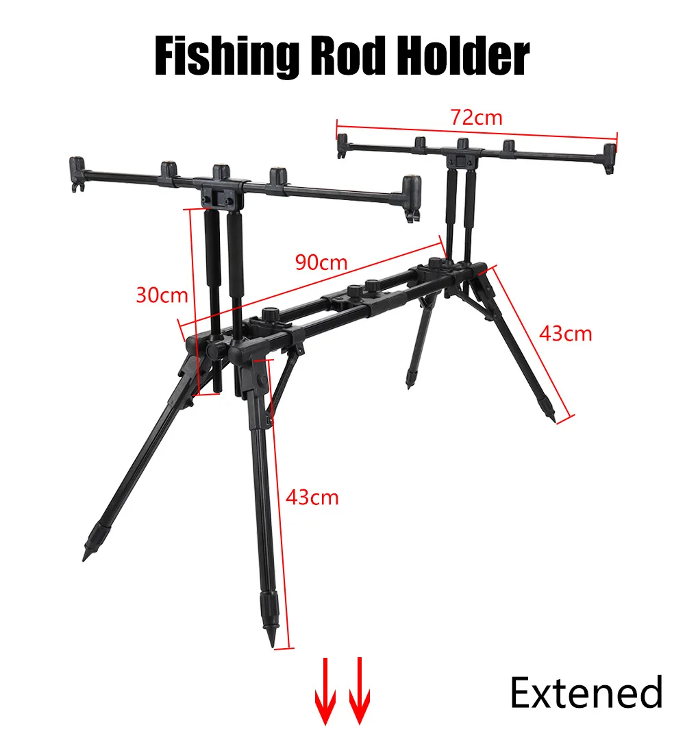YOUME Aluminum Retractable Carp Fishing Rod