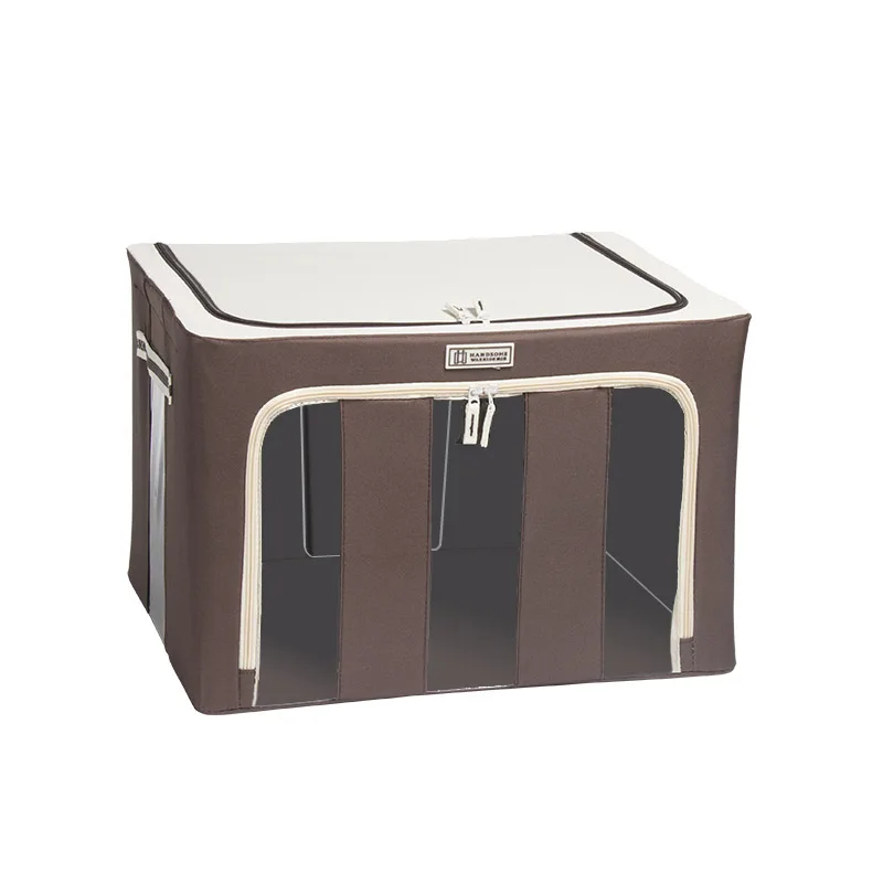 Home Organizer Large Capacity Clothes Storage Box Foldable Dustproof Oxford Organizers