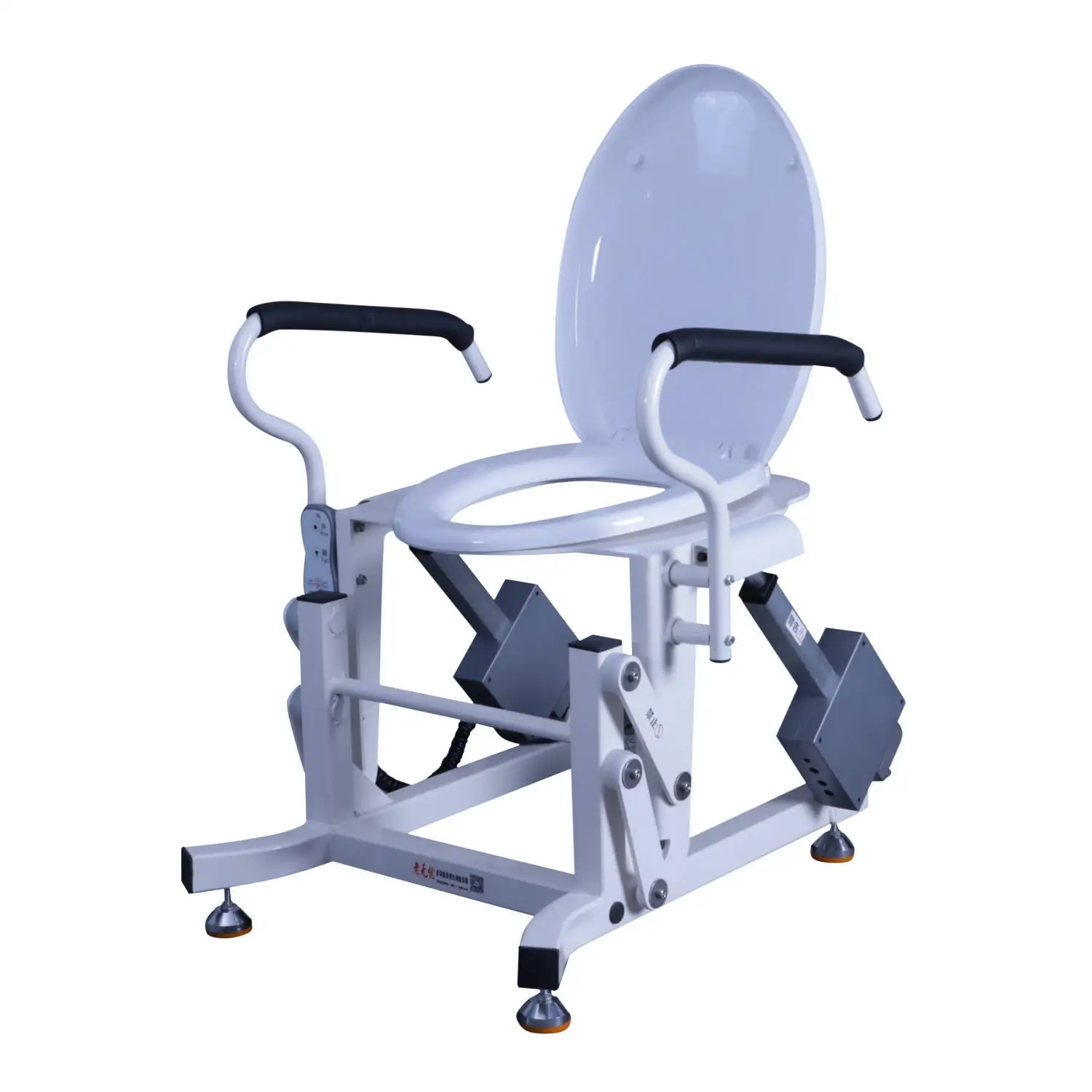 Elderly Bathroom safety equipment electric power toilet incline lift seat commode raiser price list for wholesale