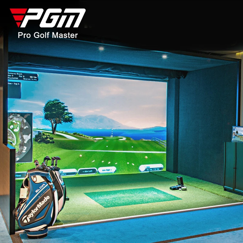 Source PGM MNQ010 double couche durable simulateur de golf impact  projecteur écran maison intérieur golf impact écran on m.alibaba.com