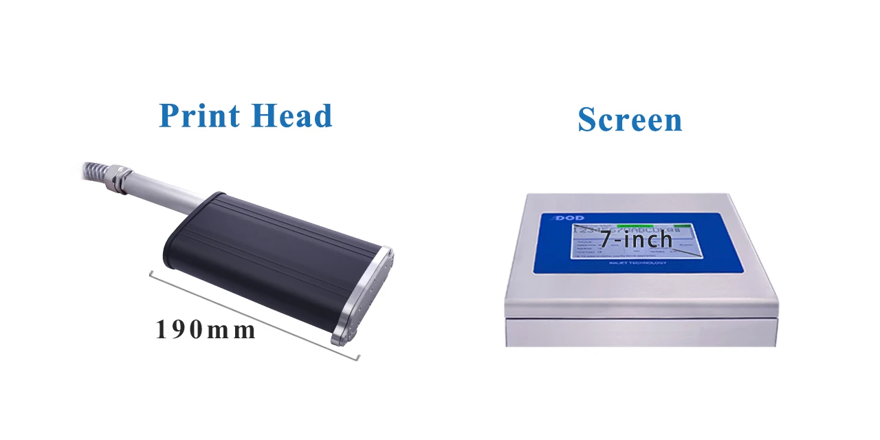 Docod Dod Inkjet Printer D100 32dots No Cleanfabric Printing Machine