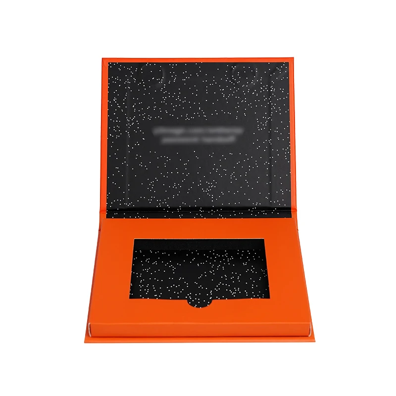 Custom Printed Magnetic Closure Smart Cards Gift Cards Collectible Cards Packaging Gift Box with Sponge Insert