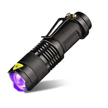 395nm Powerful UV Flashlight 51 100 Leds UV Flashlights Black Light Ultraviolet Torch Outdoor Scorpion Hunting Check Light