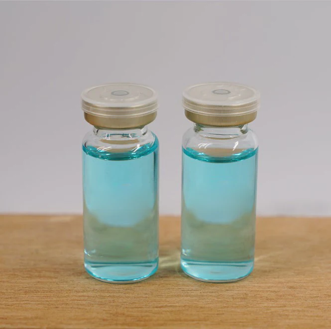 Private Label Custom Logo Anti Wrinkle Face Firming Hydrating Blue Copper Peptide Face Serum Ampoule