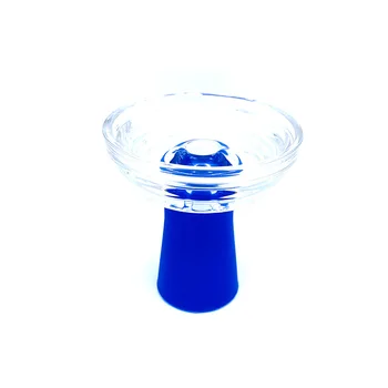 Wholesale Custom Smoking Hookah Accessories single hole glass shisha bowl