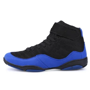 High Quality Comfortable Men's Boxing Shoes with Mesh Lining Professional Customization China Factory's Winter Grappling Shoes
